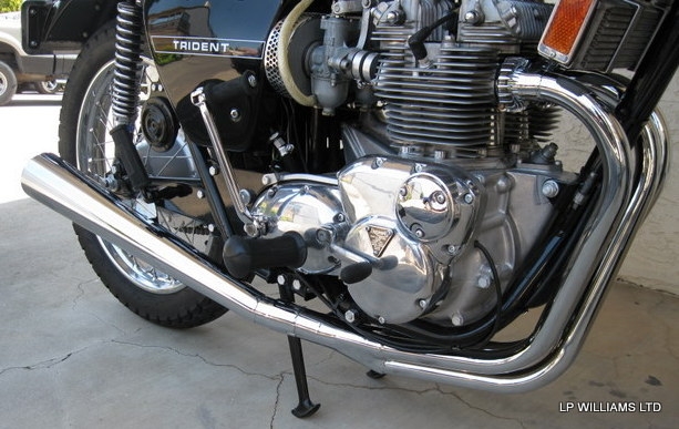 triumph trident t150 exhaust