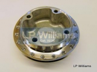 Rear LH hub T140V 75-78 Smiths drive. Cast alloy hub