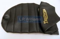 X75 Hurricane seat cover with Triumph Logo