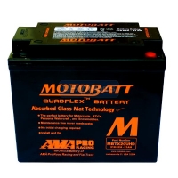 T160 (Heavy Duty) MotoBatt battery 21Ah  CCA-310 Maintenance free sealed battery.  Dimensions are 175 long x 87 wide x 155 high