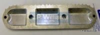 T150 T160 A75 Inlet inspection cover Billet alluminium