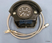 Triple Oil pressure gauge kit including instructions 