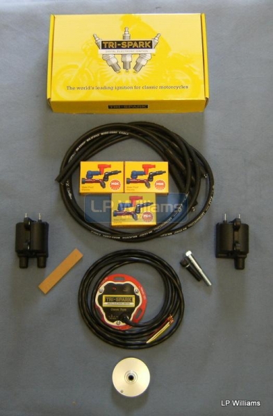 Classic tri spark ignition kit with mini coils (Tri spark original part number TRI-0002 SD)