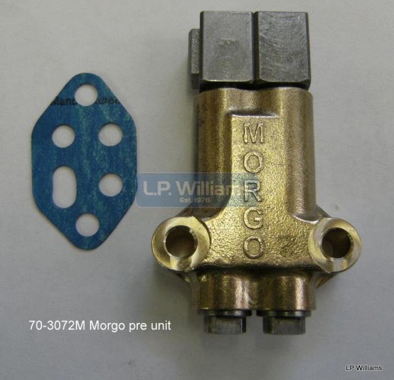 Morgo Pre-unit plunger oil pump T100 T110 T120 Pre unit twins only