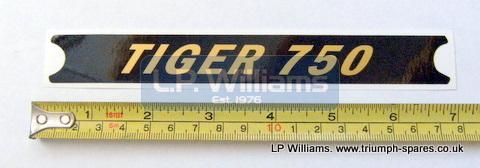 Tiger 750 Decal