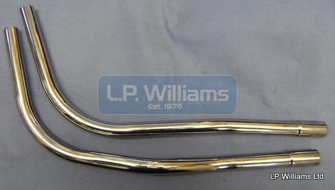 Pair of T150 Front pipes US Beauty kit 1969-70