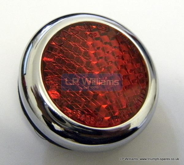 Lucas type 57124 red reflector