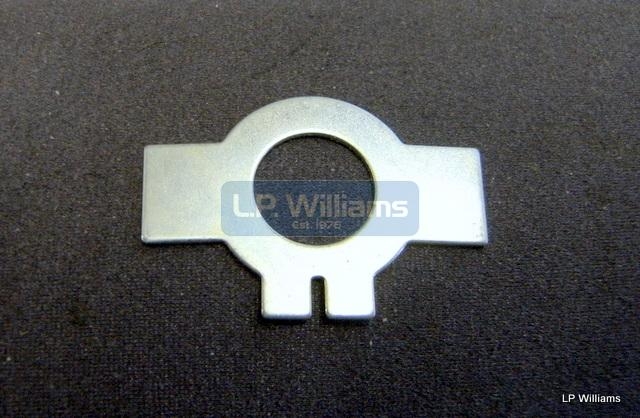Tab washer for swing arm