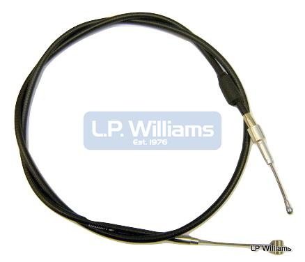 T150 T160 R3 Featherlight UK clutch cable Venhill. 48" outer cable length