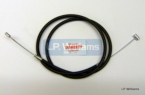 T120 TR6 T150 A75 X75 1971 onwards. TLS Conical Front brake cable US bars (nipple end) 47 outer 56 inner