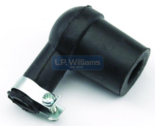 Rubber spark plug cap