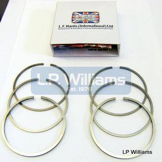 T100 Unit  500cc Engine ring set +.060