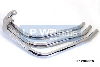 X75 Hurricane Front exhaust pipe set