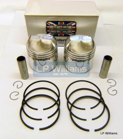 Pair of 500cc Piston 9.1 T100 + 020 oversize 1968 to 74  69mm