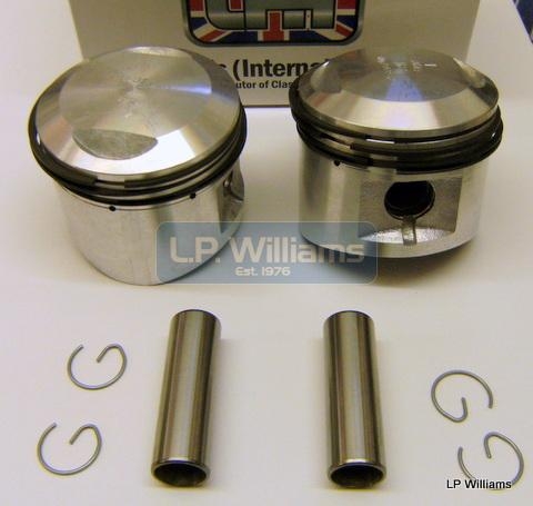 Pair of  5TA piston +.040 7:0.1  69mm