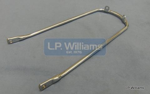 Mudguard bottom stay chrome 500 & 650