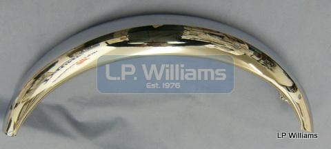 6 hole chrome front mudguard