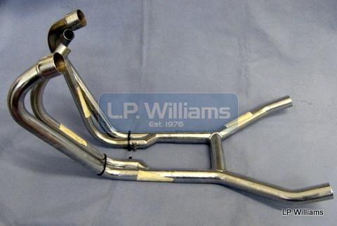 T160 Legend exhaust system in Stainless incl collector box