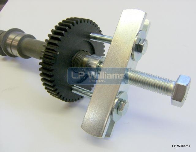 Camwheel puller (late) for the later cam wheels with the two threaded drawing holes