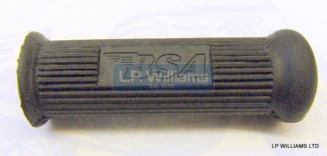 Pillion footrest BSA logo