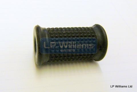 Gearchange rubber (early) Cylindrical closed end