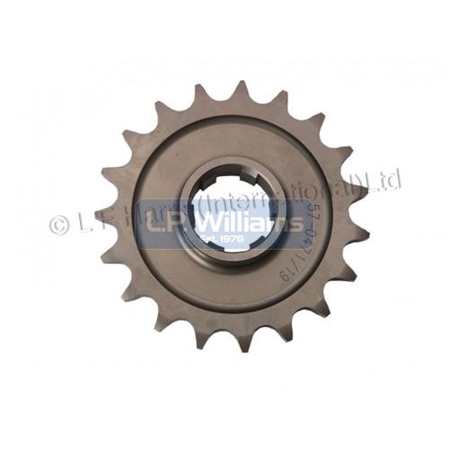 19T Pre unit gearbox sprocket. Triumph twin pre unit only 5/8 x 3/8 