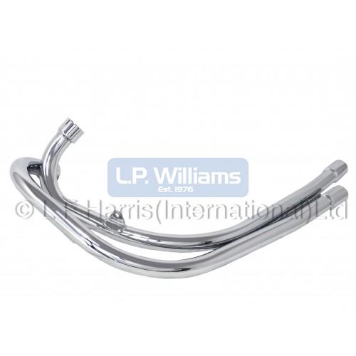 T100 front pipes unbalanced 1967-68