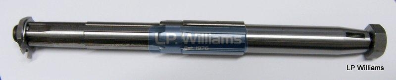 Trident 5-speed mainshaft assembly incl nuts and lock tab