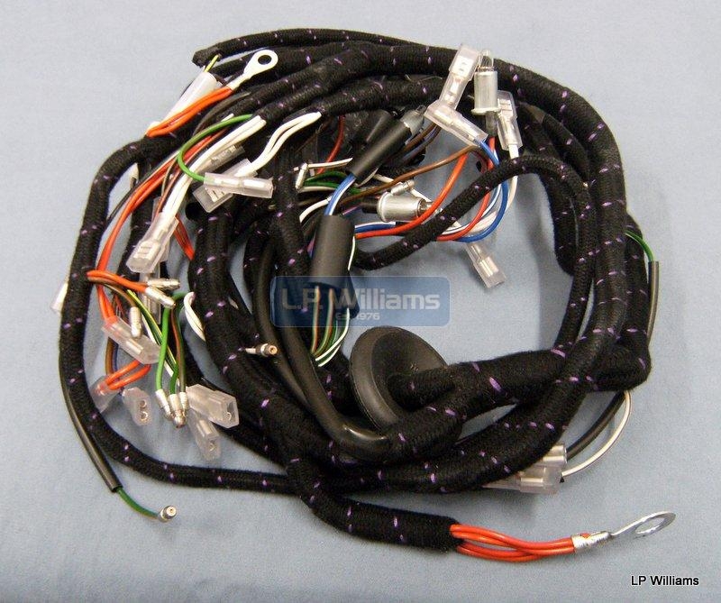 T150V wiring harness Braided