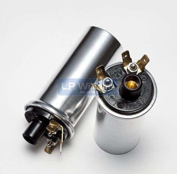 12v Tri spark coil (Equivalent to Lucas 17M12 coils) (Tri spark item number IGC-1012)