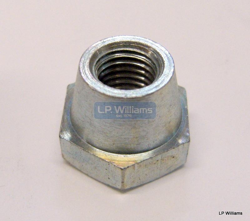 Brake trunnion adjuster nut