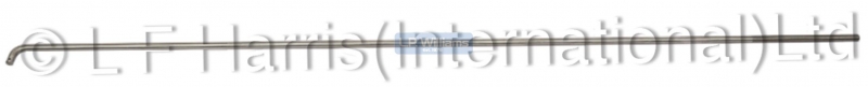 Zinc Plated Brake Rod 28"