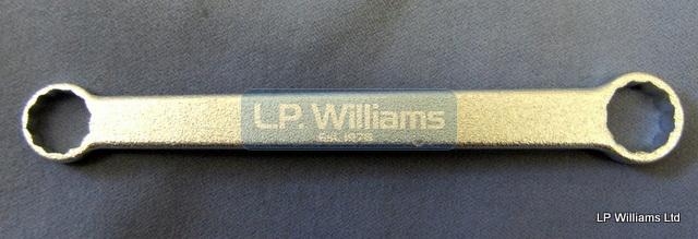 Cylinder base nut spanner 7/16" x 1/2" AF 