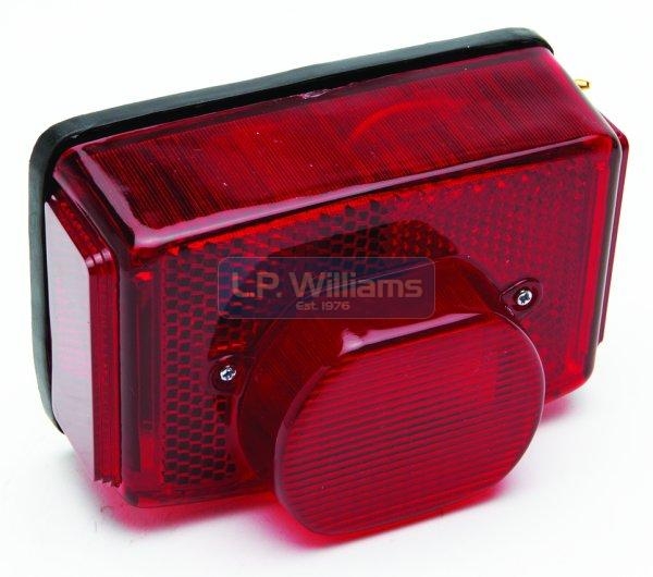Stop Tail light complete  US Replica same as 99-1252 and Lucas L917 Please note  The sleeve nut thread is metric  use 83-4800M sleeve nut if required