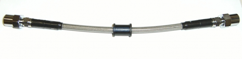 Stainless brake hose between yokes T160 200 mm long