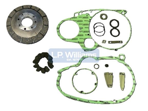 Clutch change kit  T150 R3 Using the newer thicker UK clutch plate