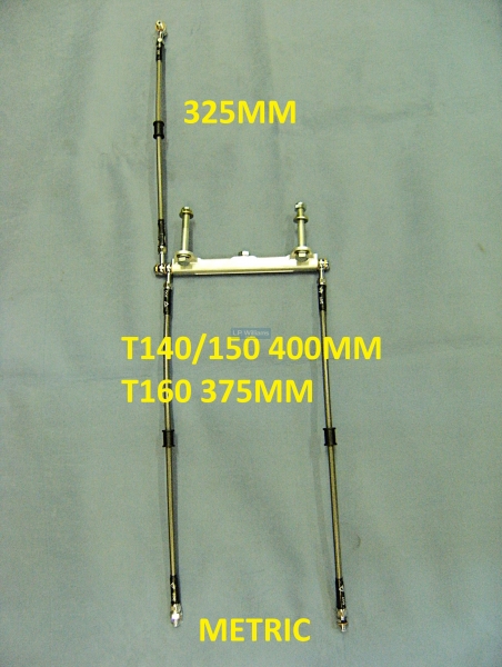 Twin disc braided hose kit (Please note that this kit is for our twin disc system only)