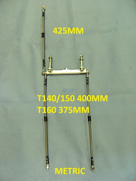 Twin disc braided hose kit (Please note that this kit is for our twin disc system only)