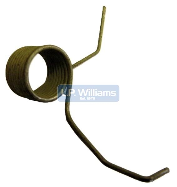 T160 Throttle operating bar return spring