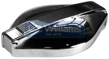 Fuel cap. Flip up chrome BSA Triumph Norton