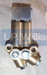 4 valve oil pump assy. T120 T140 Unit twins only. Must be used with later timing cover 71-7318 also  use 14-7007SS and 14-6610SS screws.