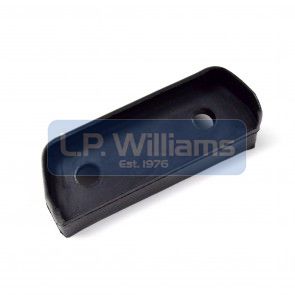 Headlamp bracket rubber