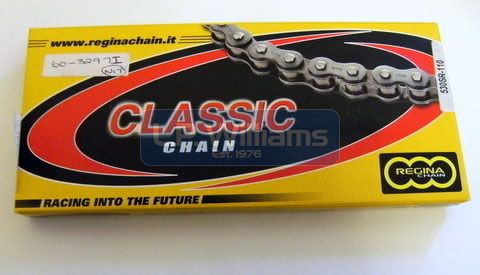 Regina rear chain 108 Links including the split link  REGINA 530