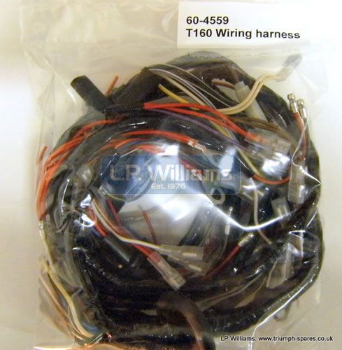 T160 Wiring harness incl solenoid harness