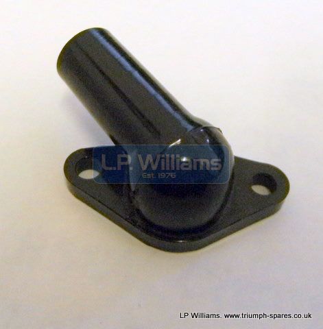 Late T100 & T140 Crankcase breather stub plastic