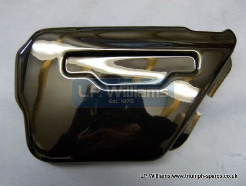 T140E side cover LH Fibreglass