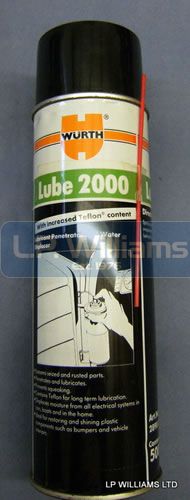 Wurth Lube 2000 penetrating oil