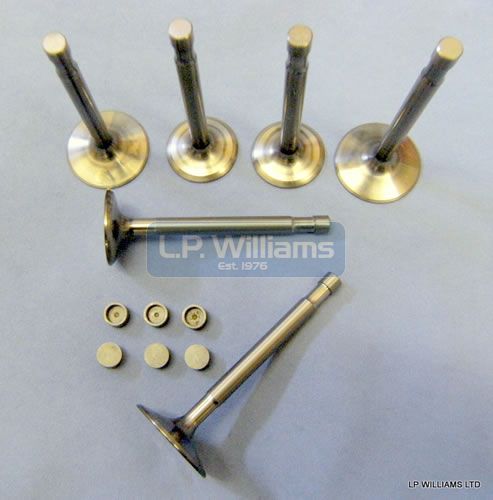 TRIPLE racing valve set incl lash caps T150 T160 A75