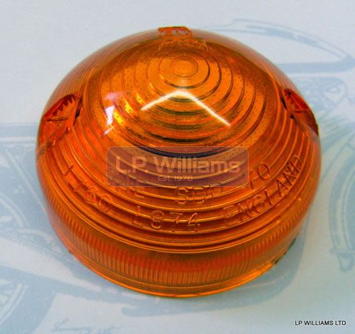 Indicator lens Lucas round type