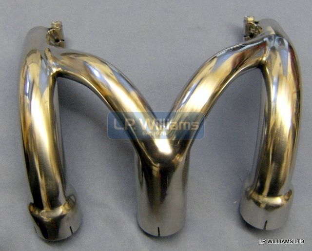 Stainless Exhaust manifold R3